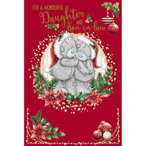 Wonderful Daughter & Son In Law Me To You Bear Christmas Card £3.59
